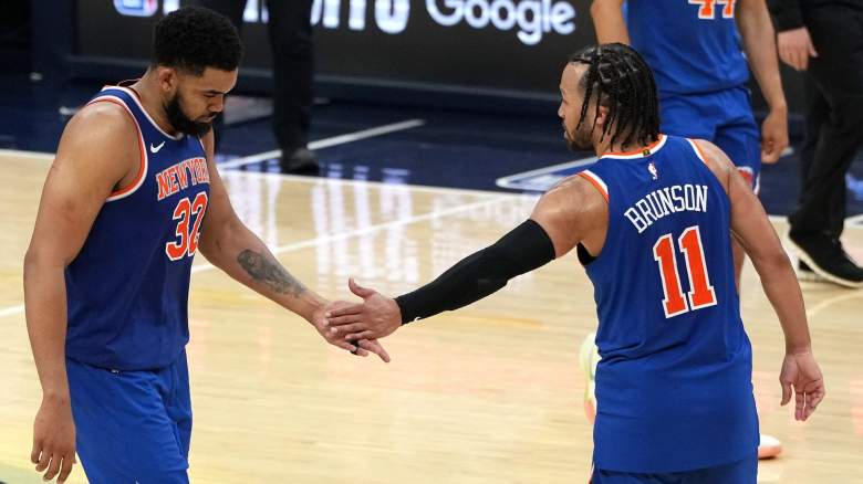 Karl-Anthony Towns, Jalen Brunson, Knicks