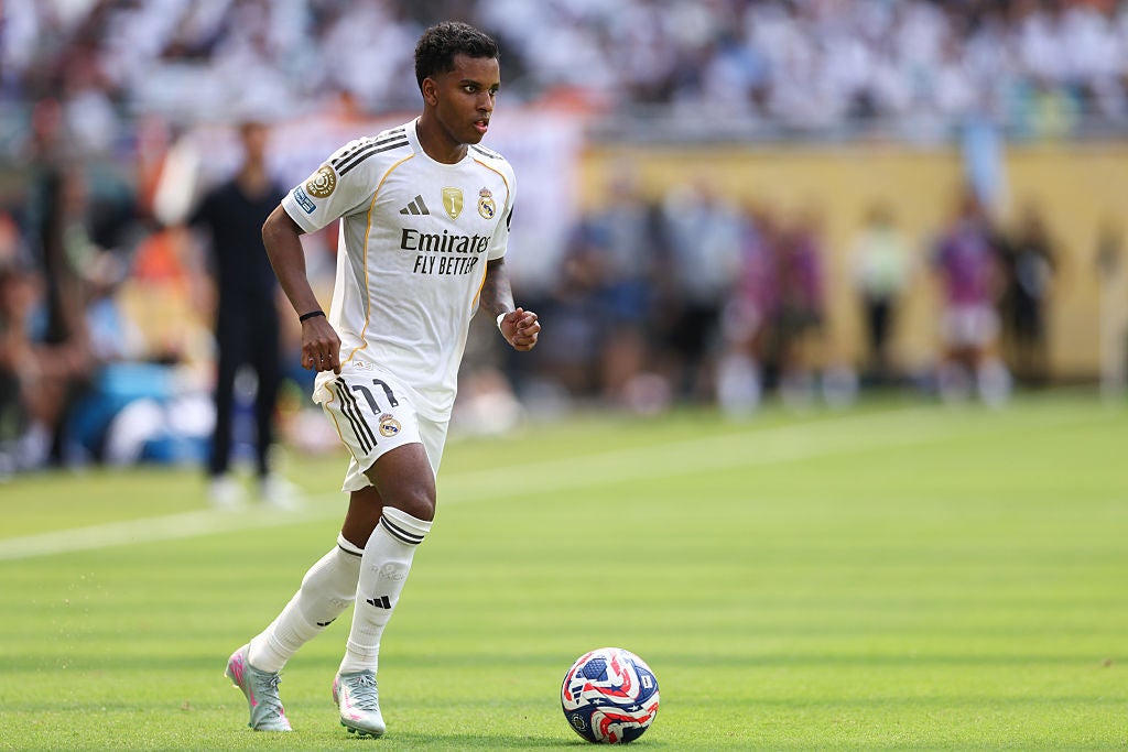 Rodrygo has repeatedly been linked with a move away from Madrid, especially after not featuring in their opening match
