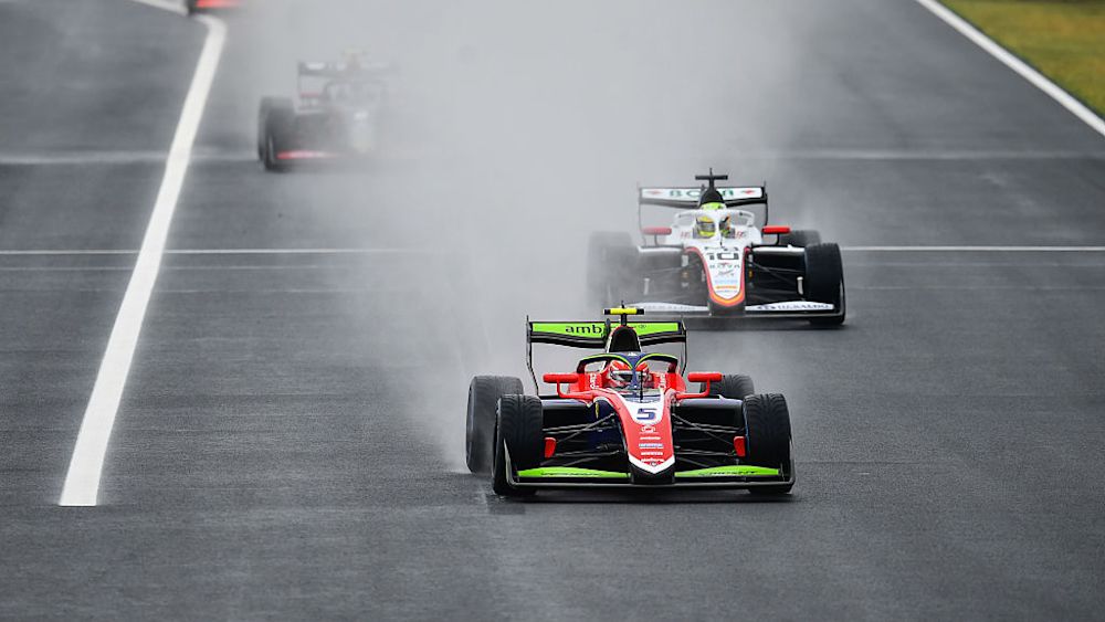 The TRIDENT driver led the pack at the rolling start and never looked like losing the lead throughout