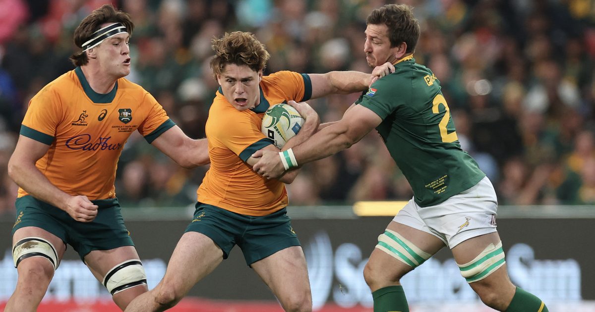 Springbok 'benchmark' has Wallabies warming up shoulders