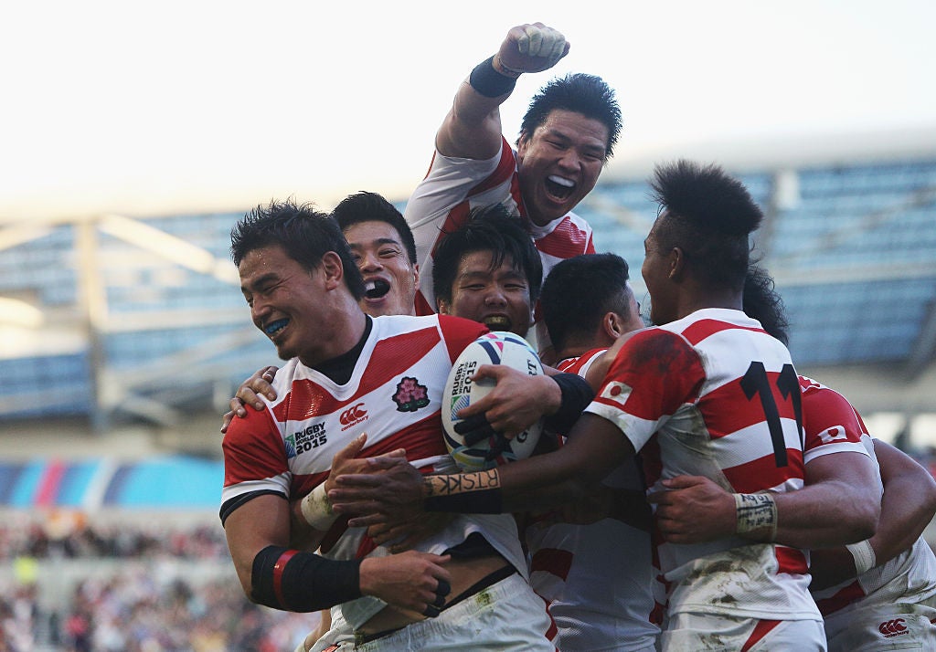 Japan will be hoping for a repeat of their stunning 2015 World Cup victory over the Springboks