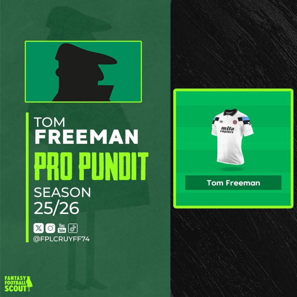 Tom Freeman’s Gameweek 2 team reveal: Andersen or Porro? 2