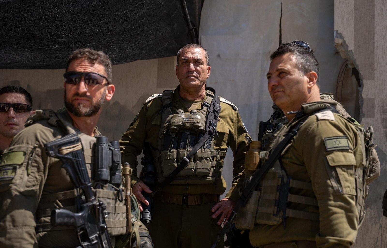 Touring Gaza, IDF chief hints ultra-Orthodox cannot continue to evade service