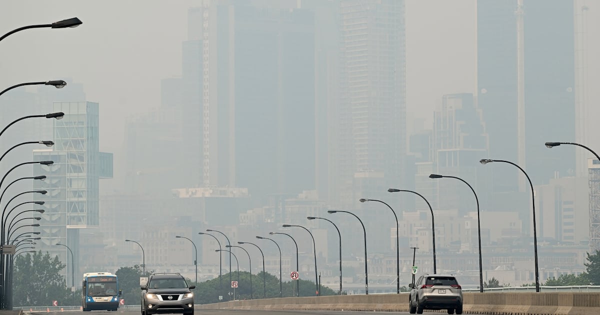 Air quality alert issued for Montreal area due to wildfire smoke - CTV News