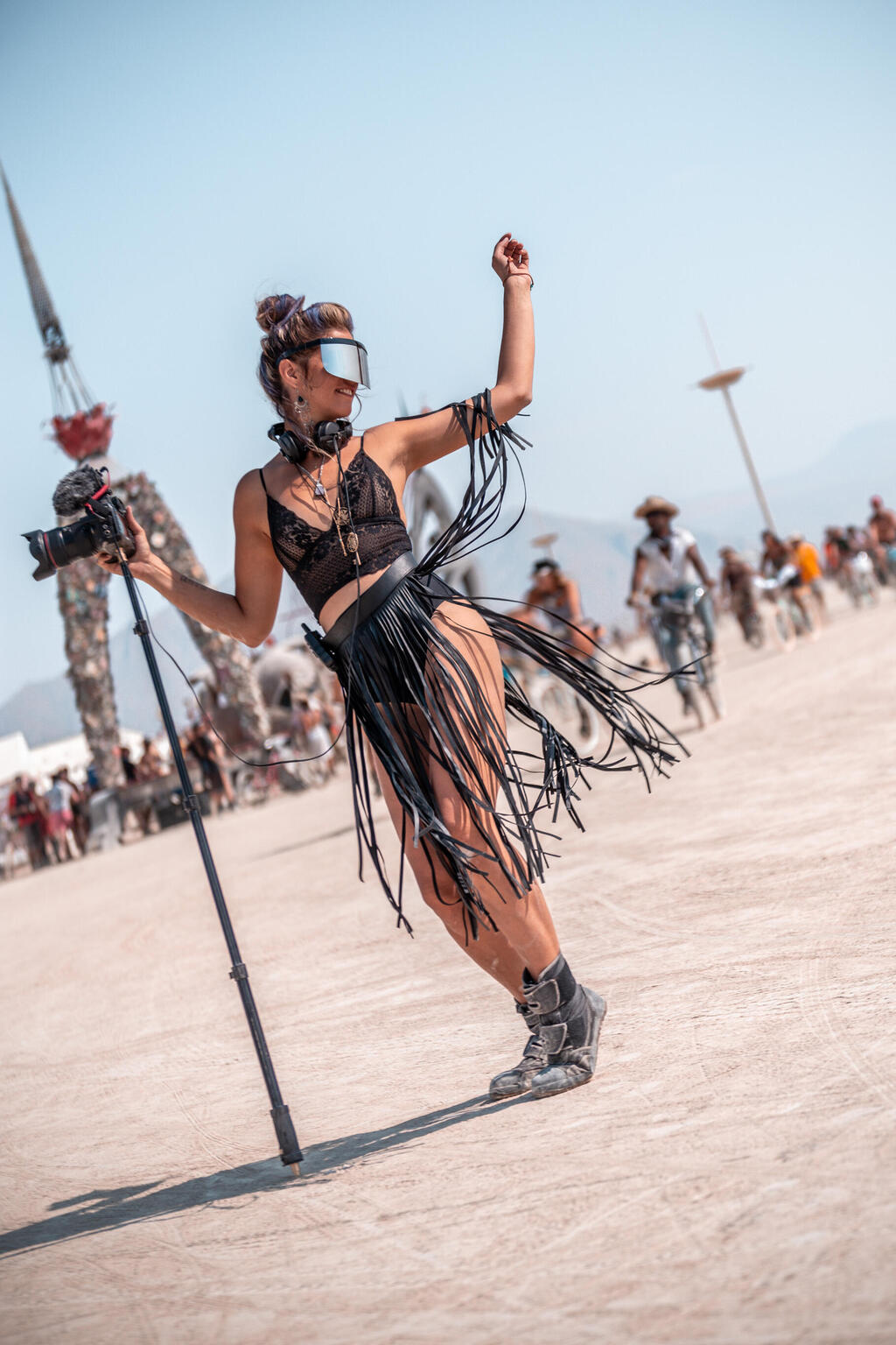 מיקה גורביץ' בברנינג מן