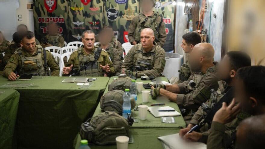 הרמטכ"ל אייל זמיר בעזה