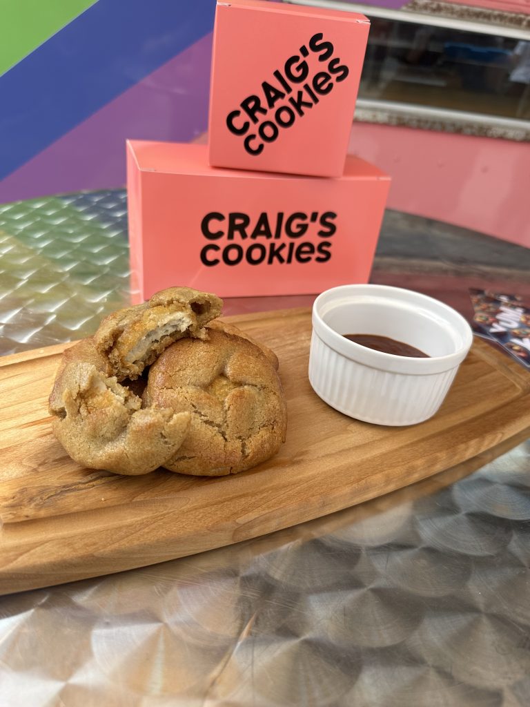 Craig's Cookies chicken nugget cookie.