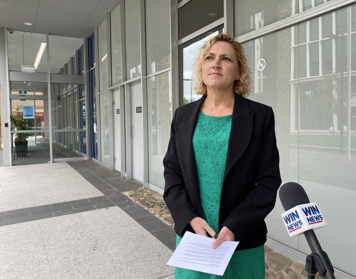 Mental Health Minister Emma Davidson