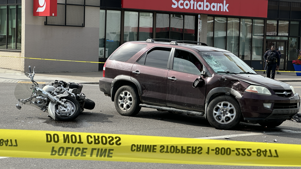 Motorcyclist death in Centre Street crash under investigation: police