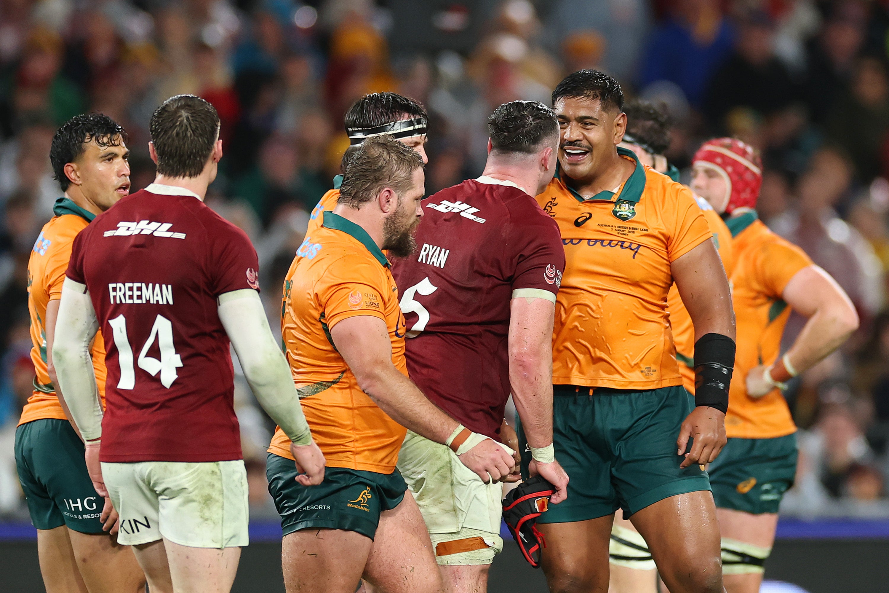The Wallabies took it to the Lions in the final Test