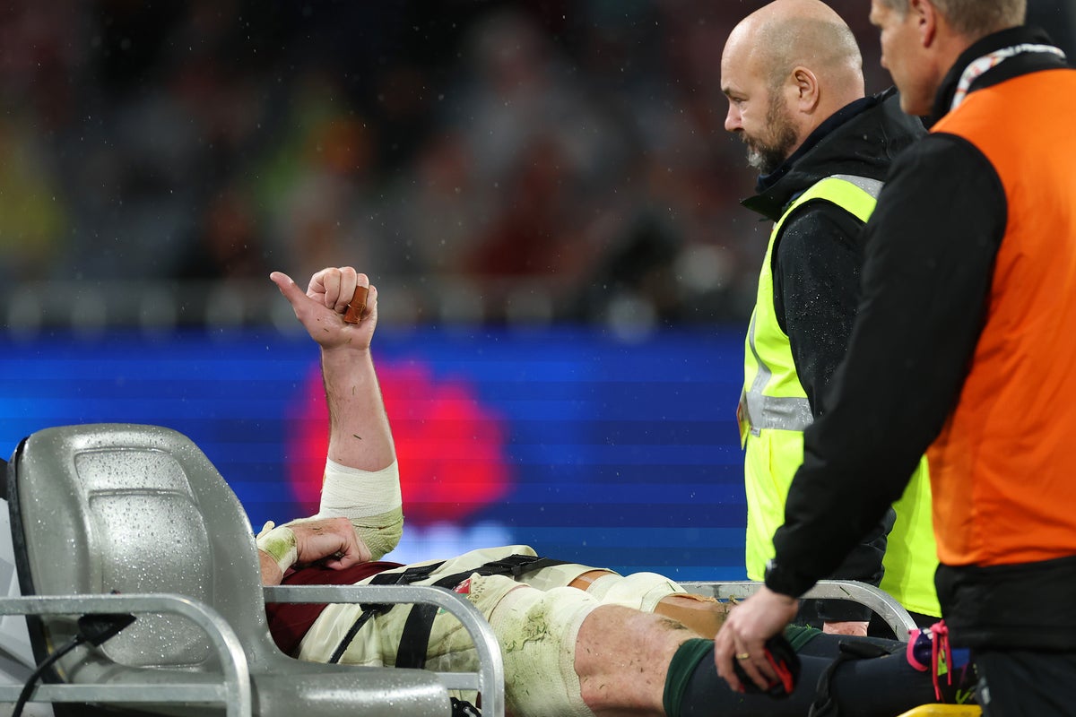 Andy Farrell provides update on James Ryan after worrying incident in Lions defeat