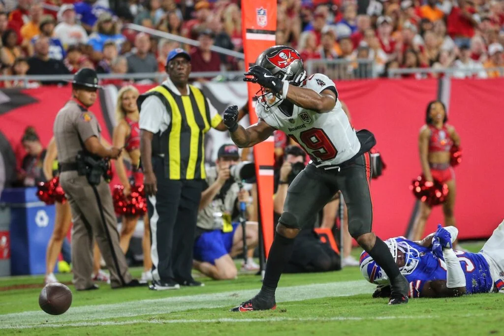 Bucs Wr Kameron Johnson - Photo By: Cliff Welch P/R