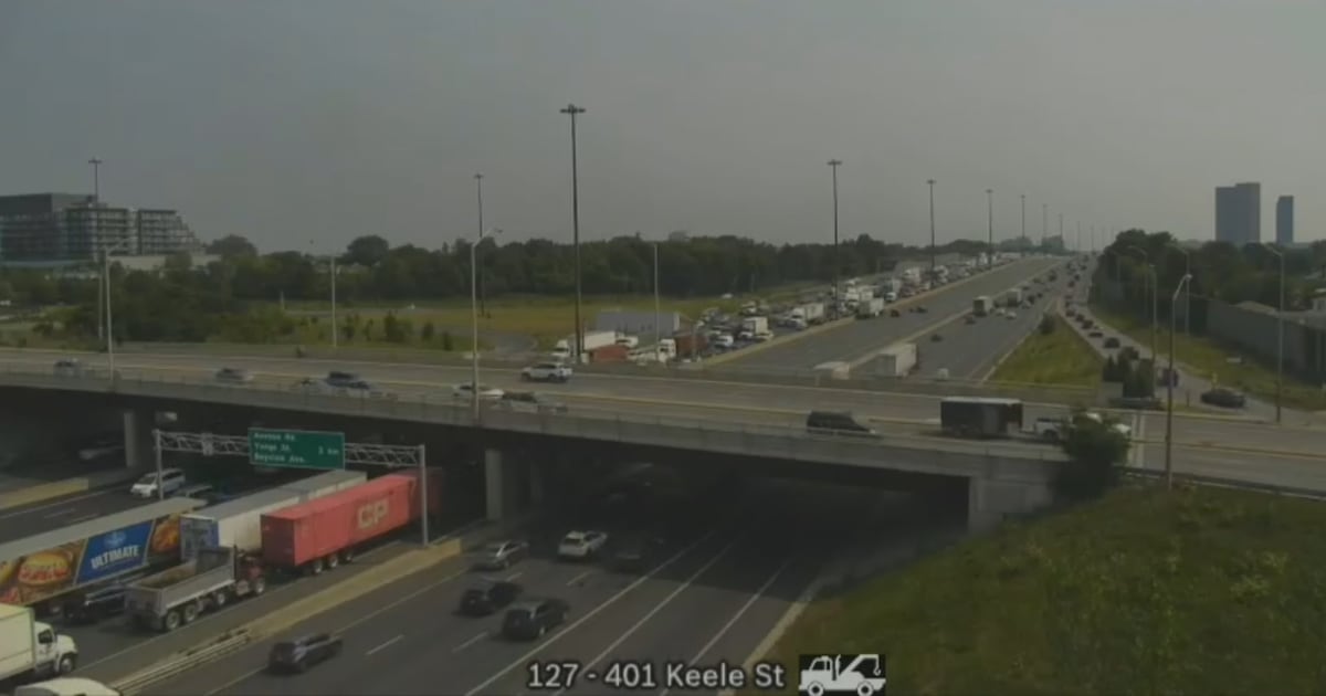 EB Highway 401 express reopened at Keele following sudden death investigation