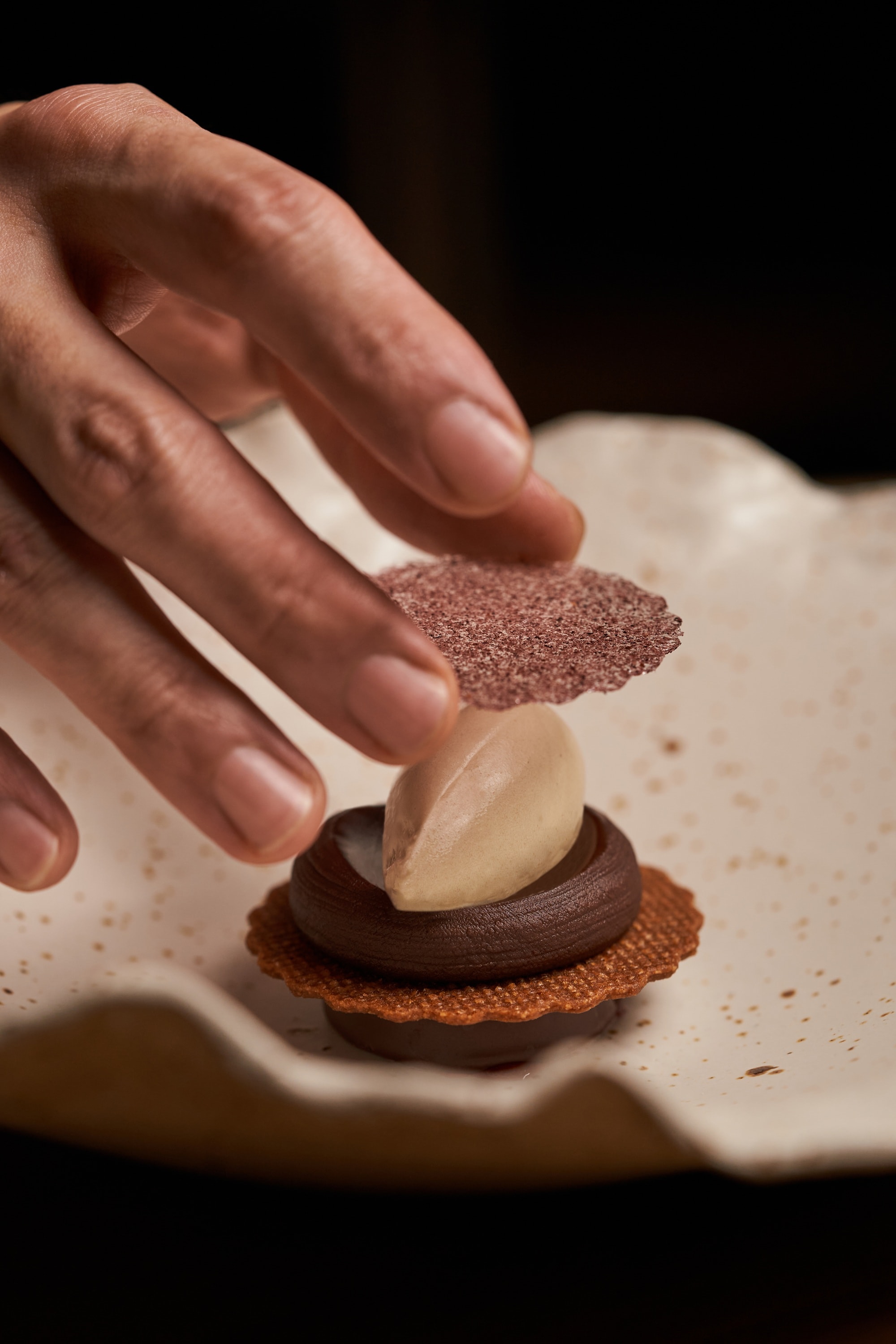 The Ecuadorian Chocolate Argentinian mate ice cream served at MONO (HTBS)