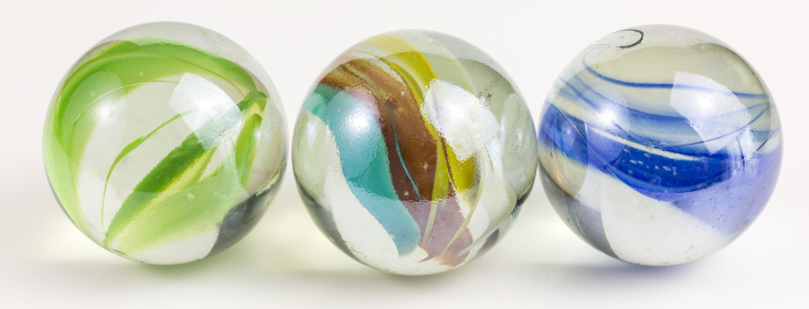 Trio of Marbles