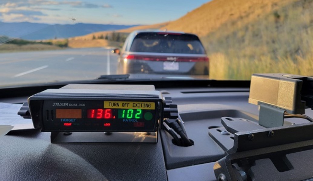 Edmonton driver caught speeding to 'save on gas' in Okanagan