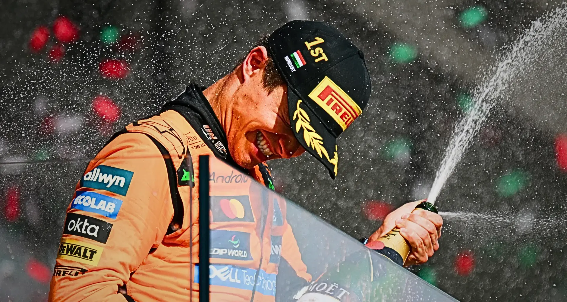 How Norris successfully used the one-stop to triumph in Hungary