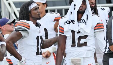 Shedeur Sanders on showing emotion after getting yanked from the Rams game: ‘In the heat of the battle, you want to be that alpha’