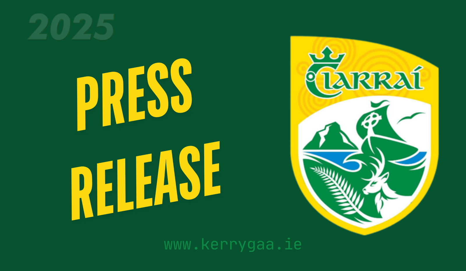 Kerry GAA | Website sponsored by Paul Geaney's Restaurant, Dingle