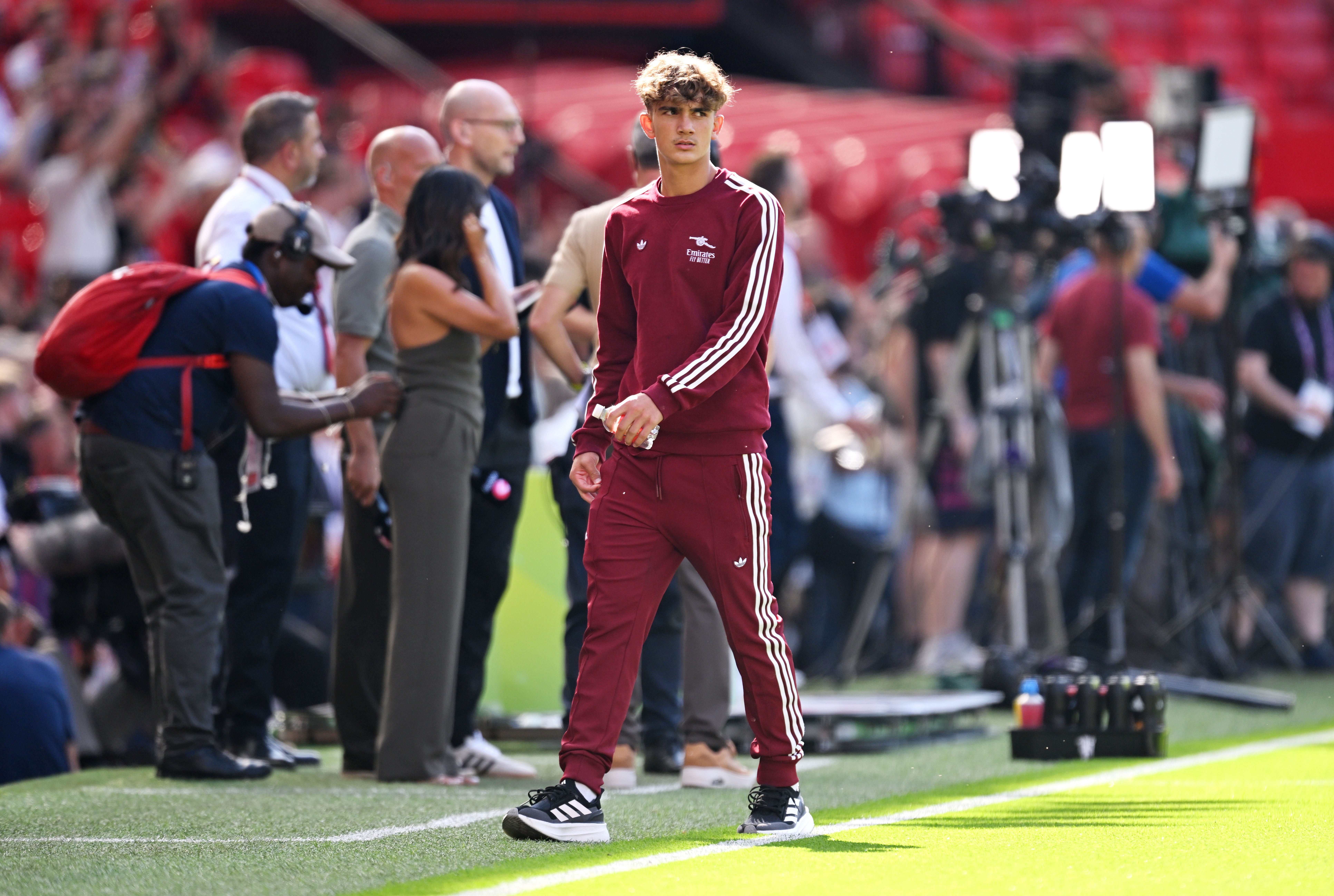 Dowman travelled to Old Trafford but was not in the squad