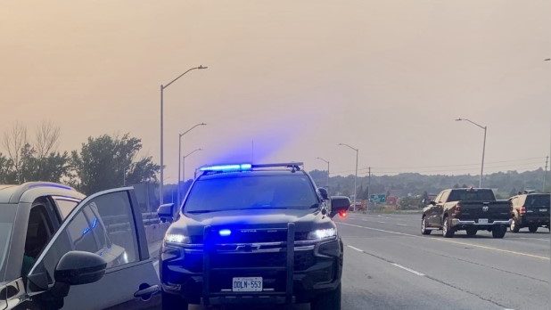 9-year-old without seatbelt in speeding car on Hwy 417