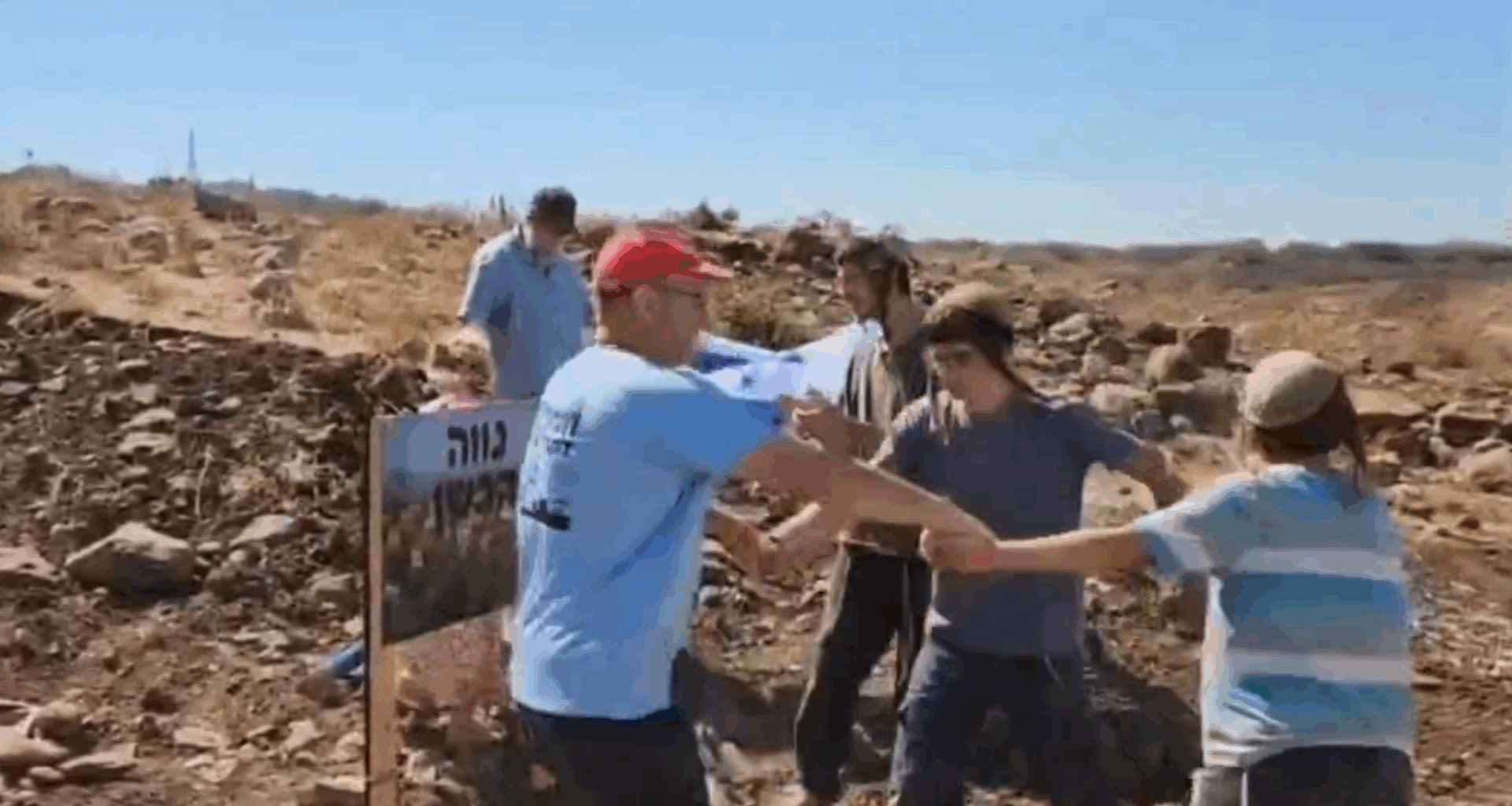 Israeli activists briefly cross Syria border in bid to establish settlement - The Times of Israel