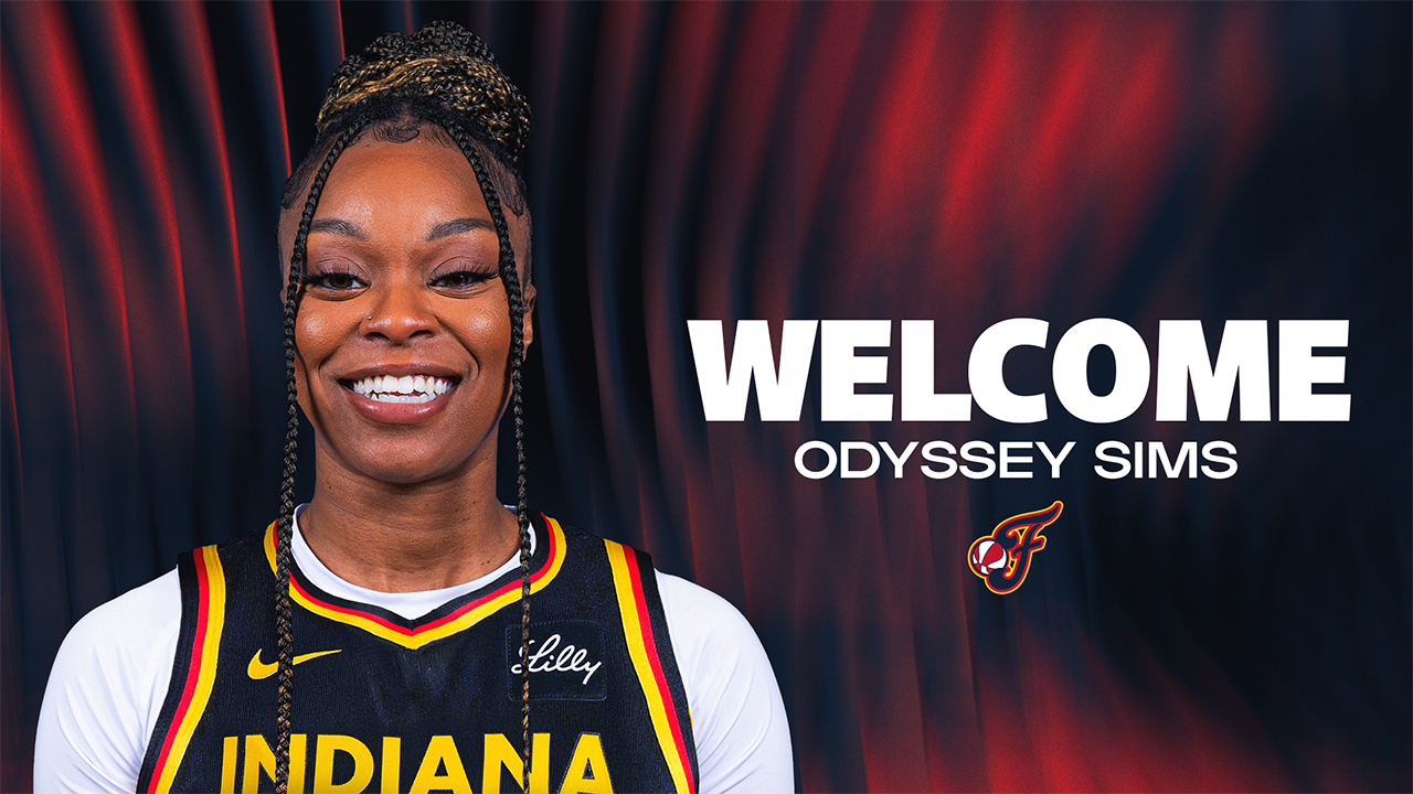 Indiana Fever Sign Guard Odyssey Sims