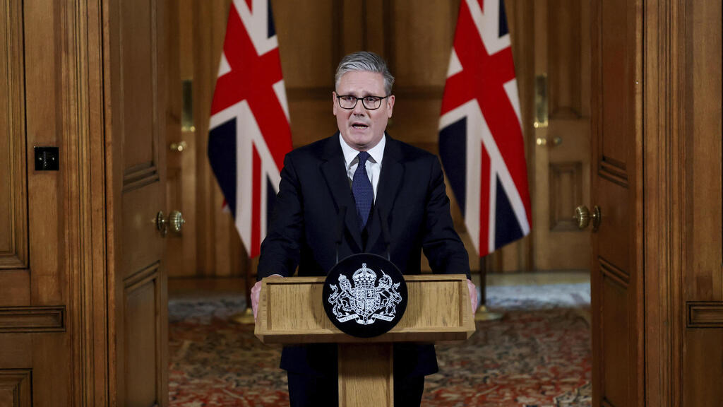 ראש ממשלת בריטניה קיר סטרמר: אם ישראל לא תפעל לסיום "המצב המחריד" בעזה - נכיר במדינה פלסטינית