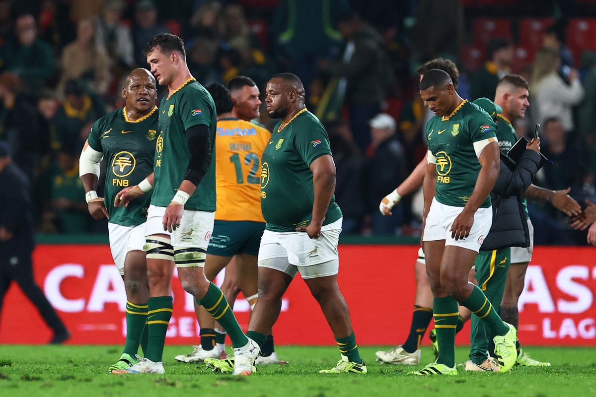 Furious Rassie Erasmus slams Springboks performance after Australia defeat: ‘We were really awful’