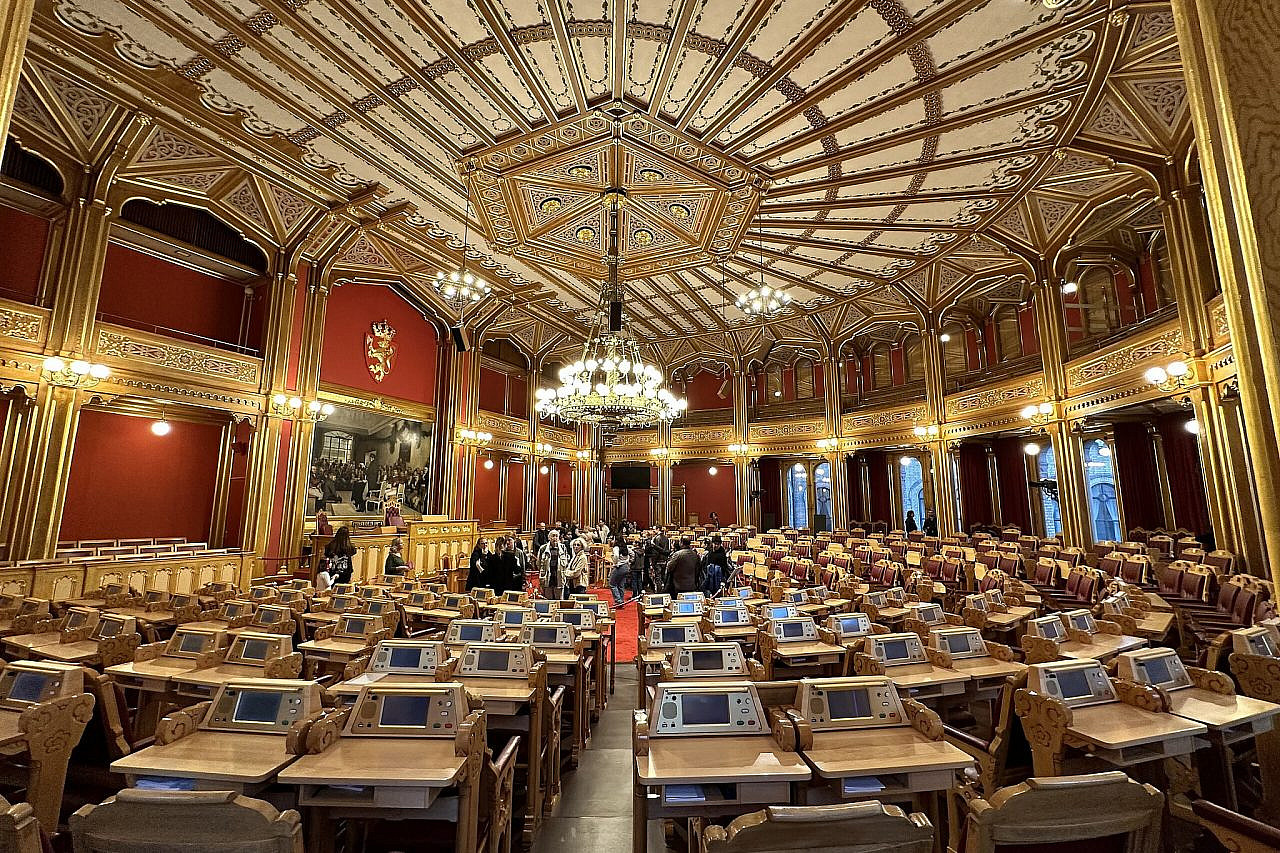 Norway's parliament (Storting), September 15, 2023. (Ssu/CC BY-SA 4.0)
