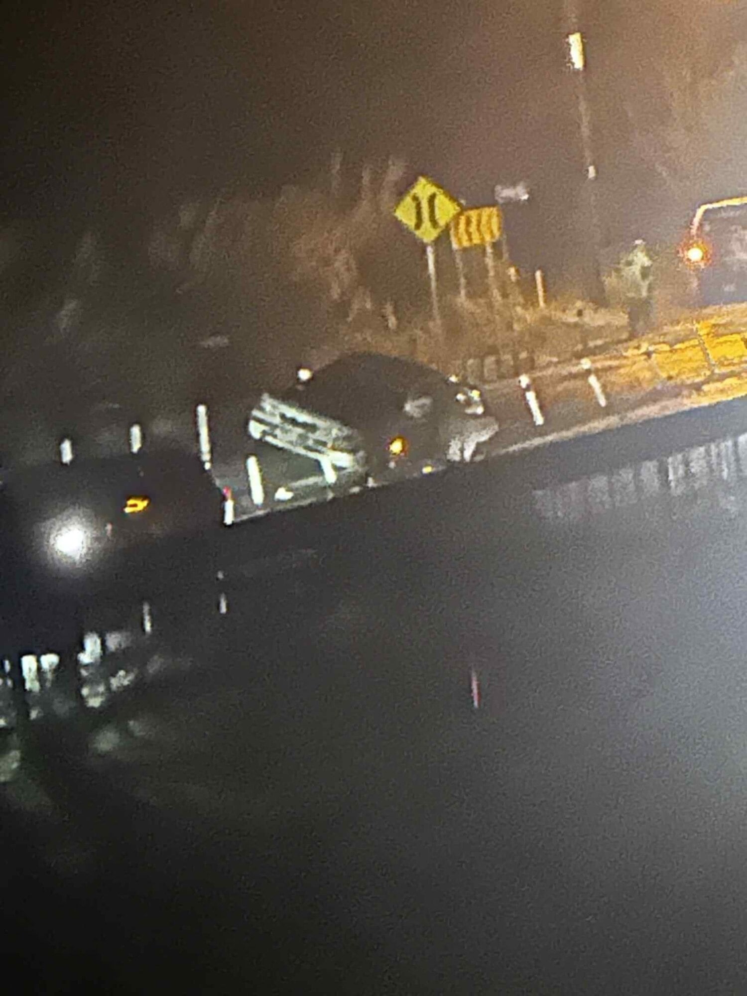 Police were alerted to a crash on State Highway 2 at Katikati after a driver lost control and crashed into wire barriers about 7.50pm on July 29 this year. Photo / Supplied