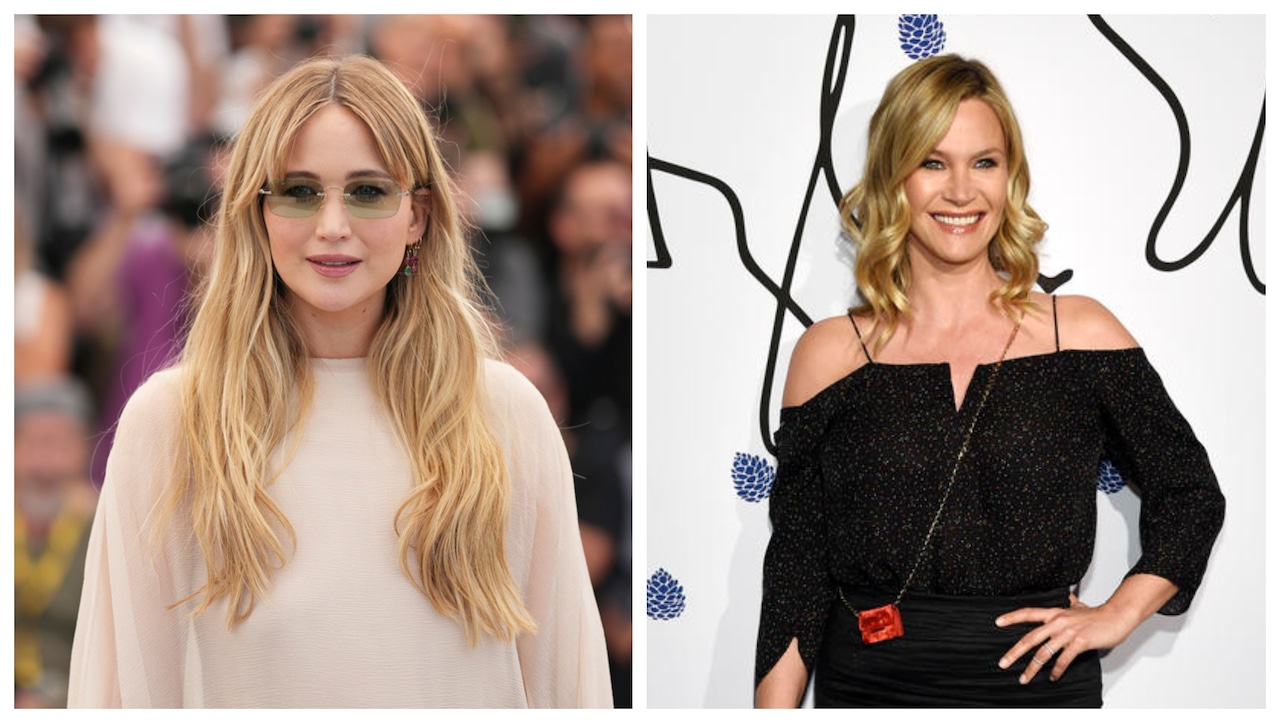 Jennifer Lawrence and Natasha Henstridge