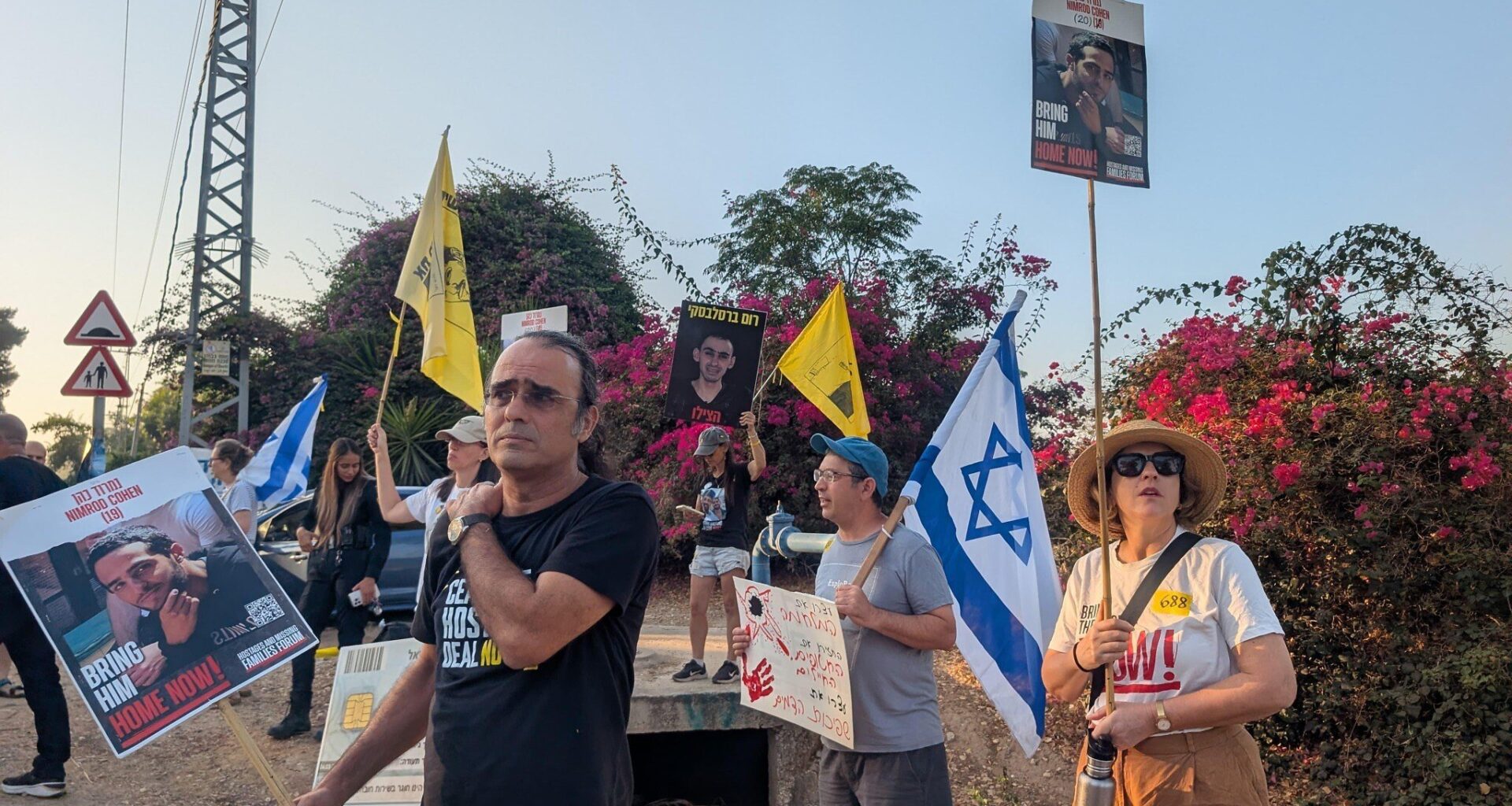 'Sacrificed on the altar of eternal war': Hostage kin protest outside ministers' homes