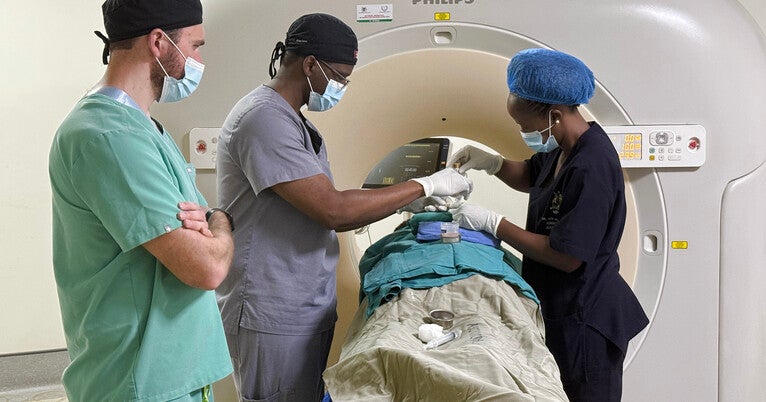 In Uganda, a Yale doctor helps train the first interventional radiologists at public hospitals