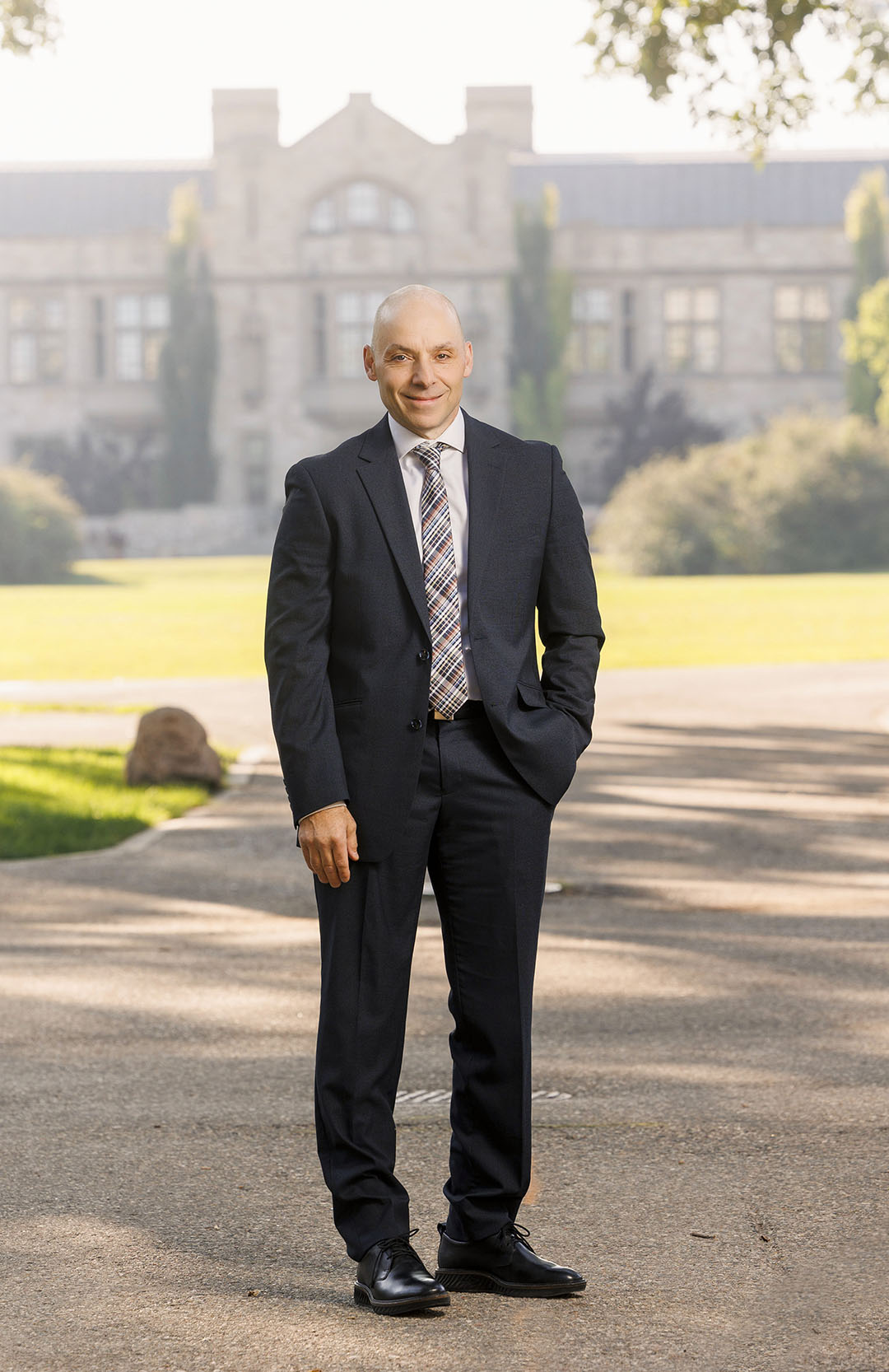 Dr. Vince Bruni-Bossio (PhD), who has an MBA from the Edwards School of Business and a PhD from Johnson Shoyama Graduate School of Public Policy, has been appointed as the 12th president and vice-chancellor of USask. (Photo: Dave Stobbe/USask)