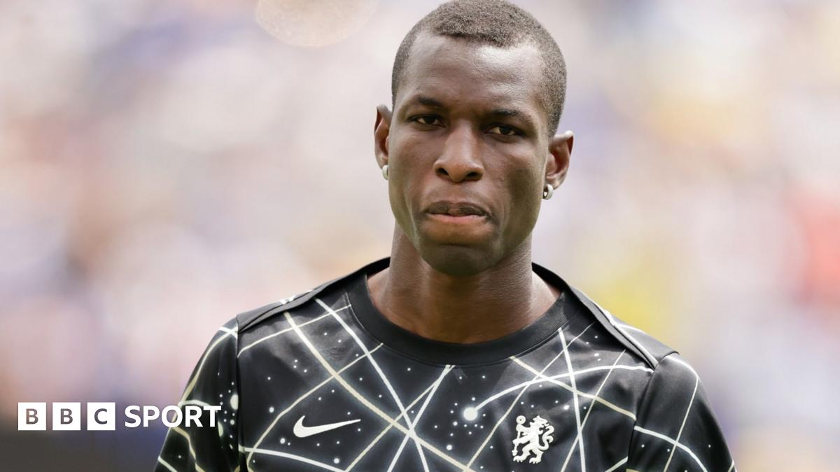 Chelsea striker Nicolas Jackson