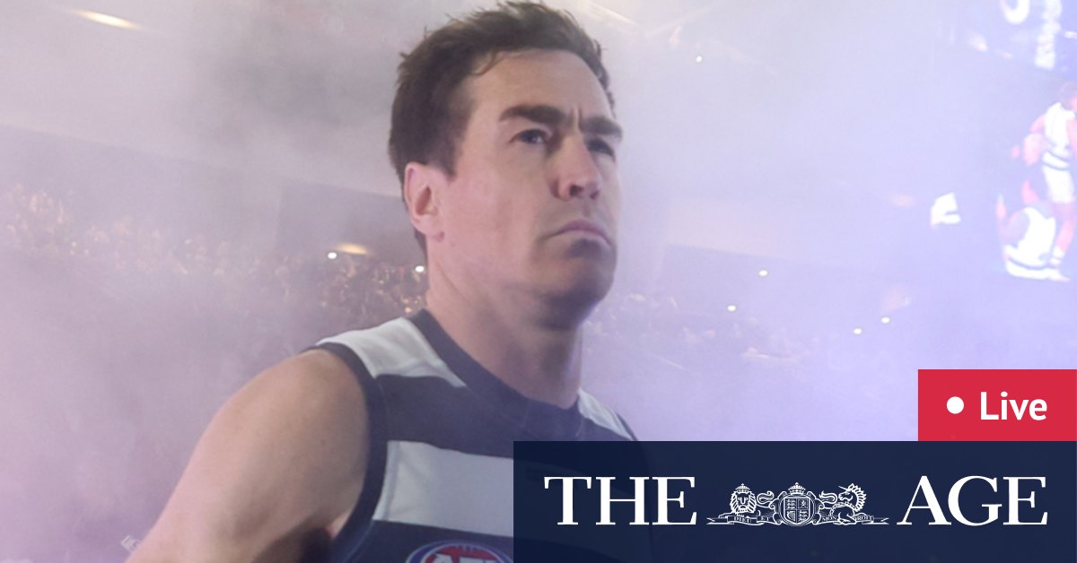 Follow AFL round 22 scores, results, odds, squads and start time from GMHBA Stadium in Geelong