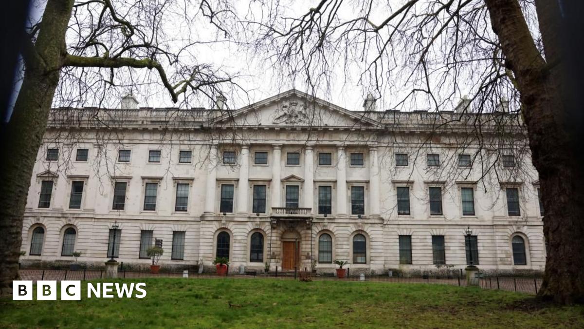 The front of the Royal Mint Court, the site of the proposed new Chinese Embassy in London