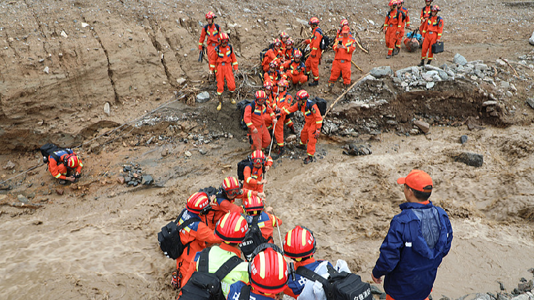 President Xi urges all-out rescue efforts following mountain torrents in Gansu - news.cgtn.com