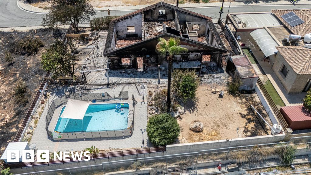 Cyprus home burns down in Souni wildfire as Welsh family lose everything
