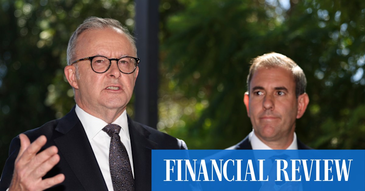 Anthony Albanese rules out new tax changes before next election, despite Treasury research