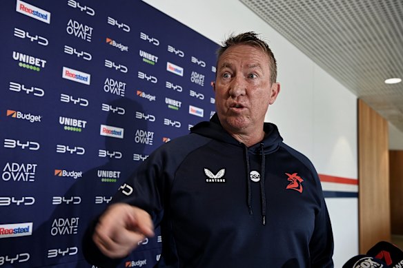 Trent Robinson on Thursday morning.