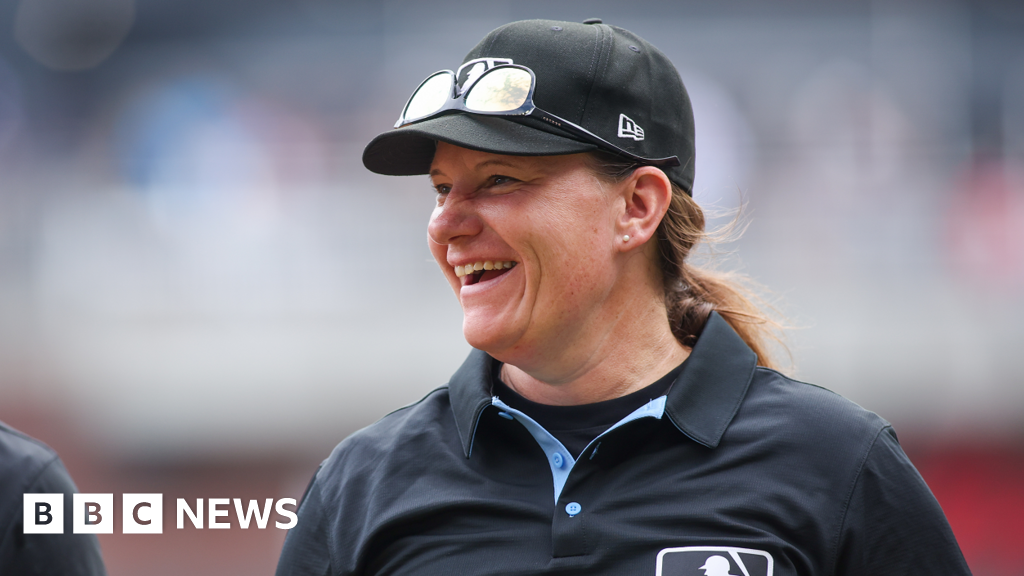 Jen Pawol becomes first woman to umpire Major League Baseball game