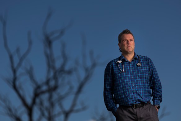 Dr Christopher Webster, who gave evidence in the murder trial of Erin Patterson.