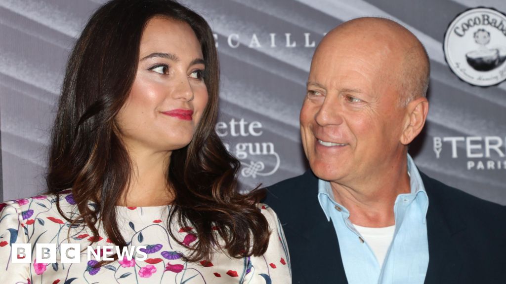 Bruce Willis' wife Emma says he's in great health but brain failing