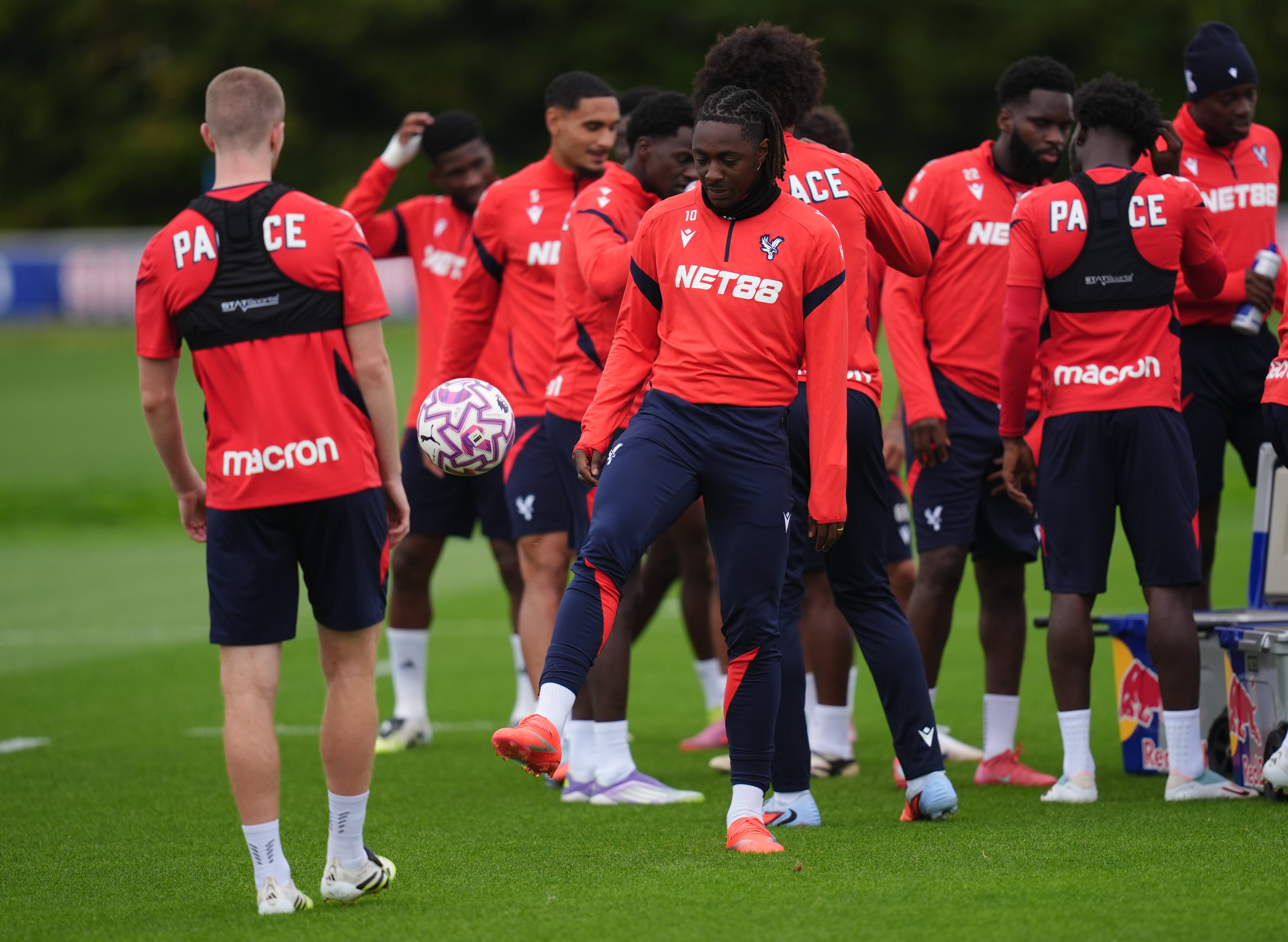 Eberechi Eze remains a Crystal Palace player for now (John Walton/PA)