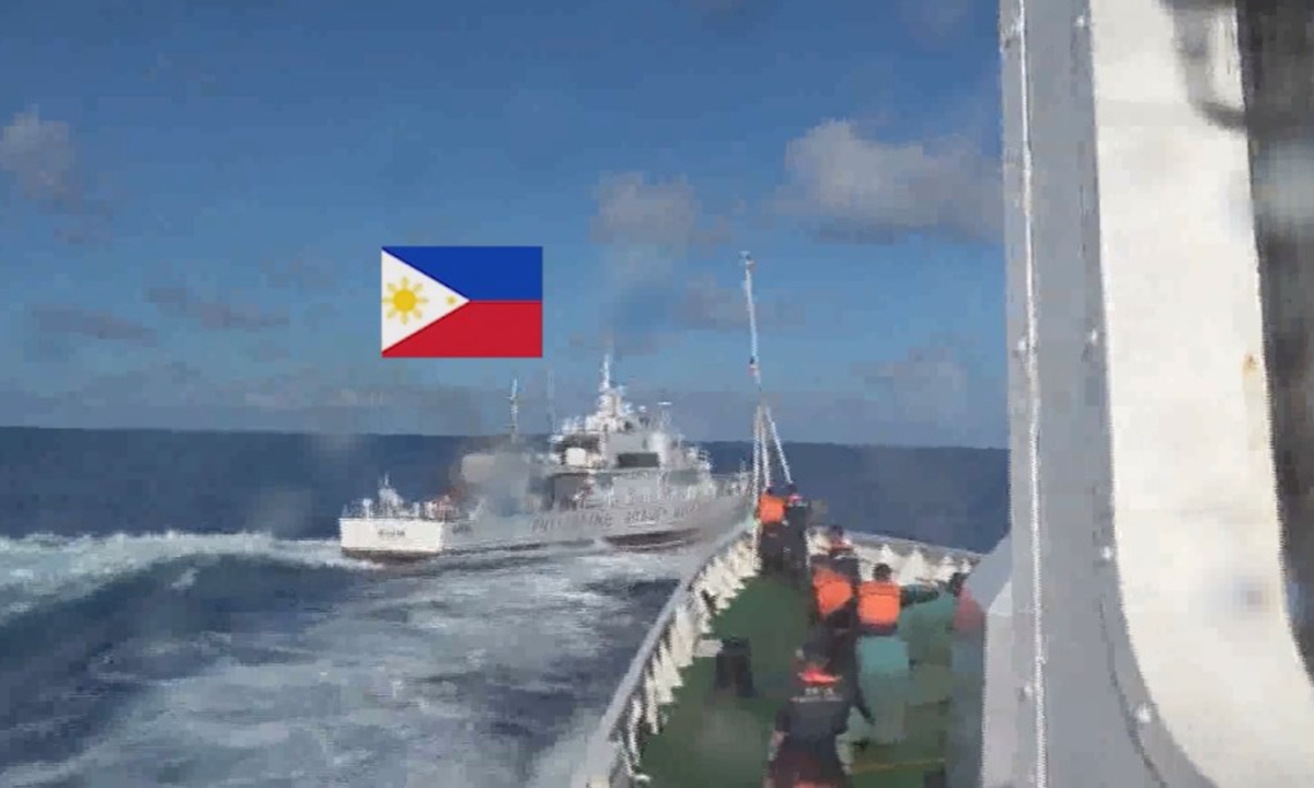 Ignoring repeated dissuasion and warnings from the Chinese side, the Philippines organizes multiple types of vessels to insist on intruding into waters near China