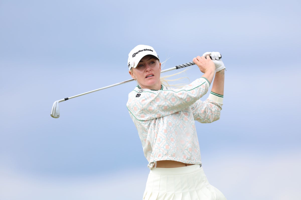 Charley Hull charges into Women’s Open contention at Royal Porthcawl