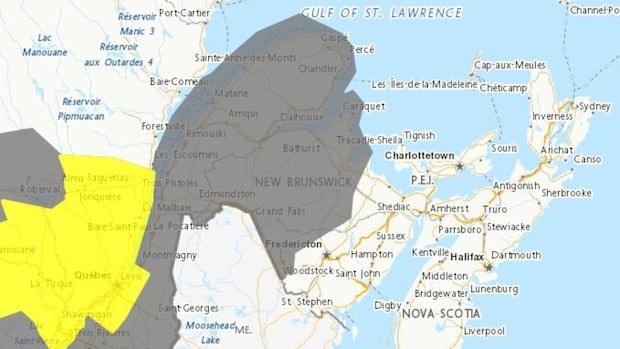 Air quality in northern N.B. to drop Sunday evening