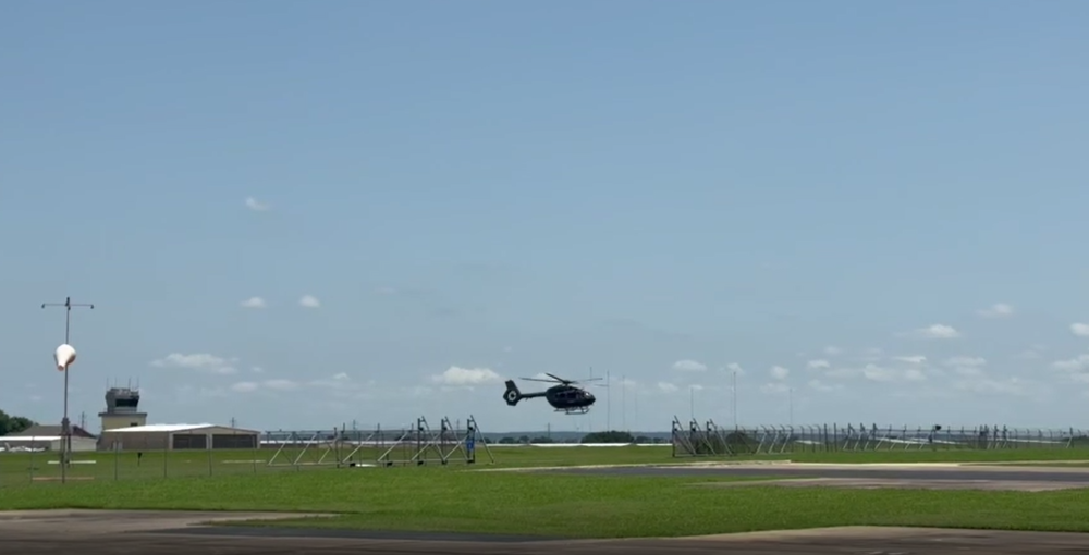 An autonomous Airbus H145 flies as part of a June 2025 test. Credit: Airbus U.S. Defense and Space